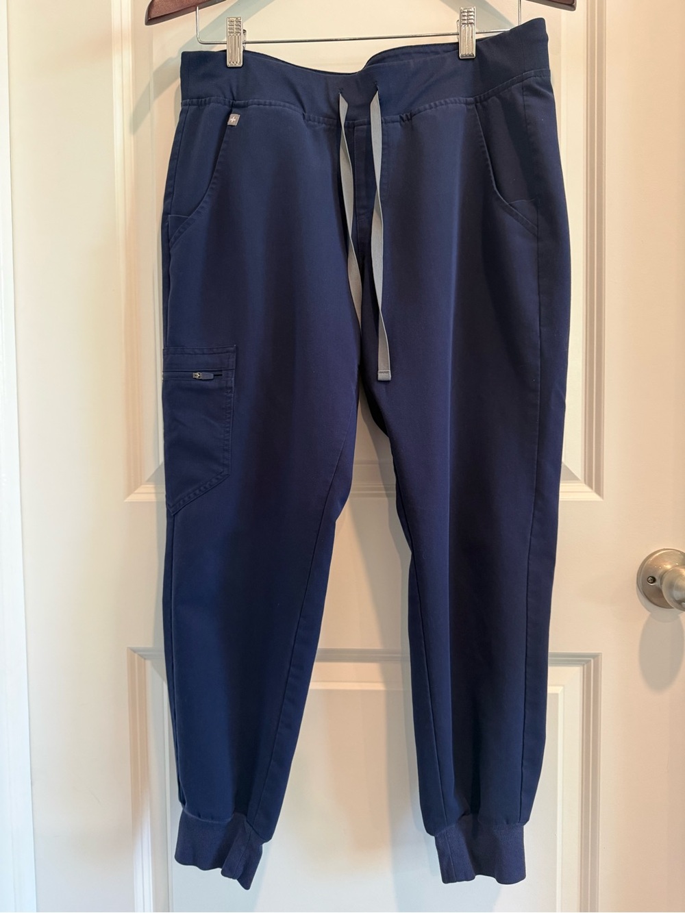 Figs Women's Navy Drawstring Jogger Pants